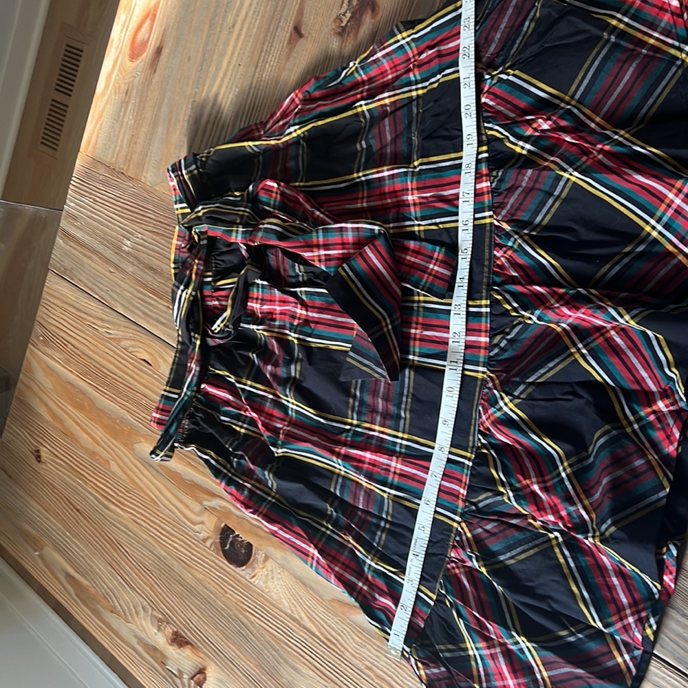 J Crew New Stewardson Tartan Bow Skirt 00P - Picture 9 of 11